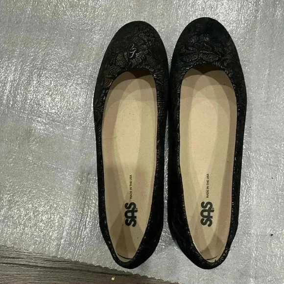 ❤️Host Pick❤️[11.5N]SAS Black  Lace Flat- NWOT - Picture 4 of 7